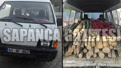 Kocaeli'den Odun Çalmaya Gelmişti ama…