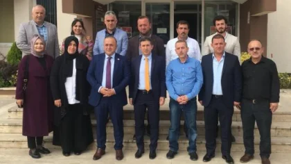 AK Parti'den Kaymakam Bayar'a Ziyaret