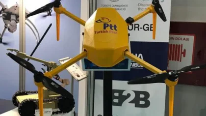 İlk Drone Kargo Denemesi Sapanca Gölü'nde