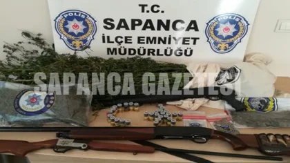 Sapanca'da Uyuşturucu Operasyonu