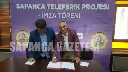 Teleferik Sözleşmesi İmzalandı