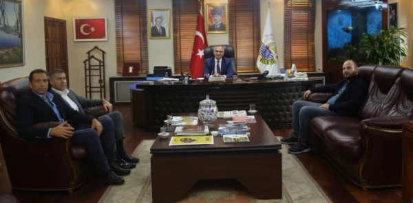 Fenerbahçe'den Başkan Yılmazer'e Ziyaret