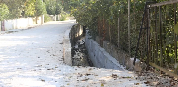 Lekoşa Sokakta Artık Yağmur Suyu Sorun Olmayacak
