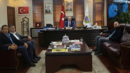Fenerbahçe'den Başkan Yılmazer'e Ziyaret
