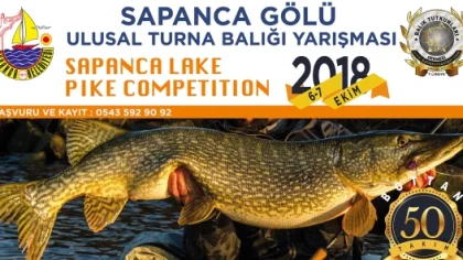 Sapanca'da Turna Balığı Yarışması