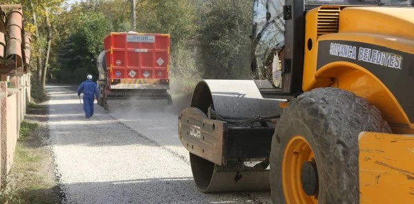 Gazipaşa'da Sathi Kaplama Çalışması