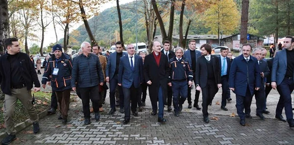 İçişleri Bakanı Süleyman Soylu Sapanca'da