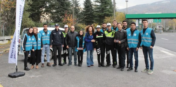 Öğrenciler Trafik Uygulamasına Katıldı
