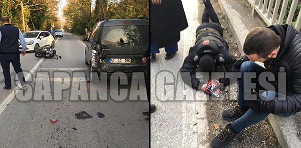 Sapanca'da Trafik Kazası: 2 Yaralı