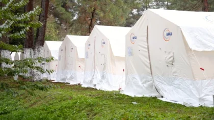 81 İl Müdürü Sapanca'da Çadır Kurdu