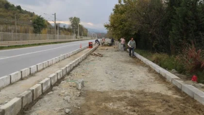 Arifiye-Sapanca Yürüyüş Yolunda Çalışmalar Sürüyor