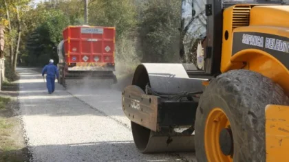 Gazipaşa'da Sathi Kaplama Çalışması