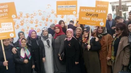 'Kadına Şiddet Son Bulsun' Yürüyüşü