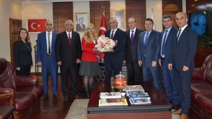 Yılmazer'e Anlamlı Ziyaret