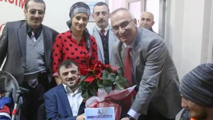 Başkan Ertuğ Misafirlerini Ağırladı