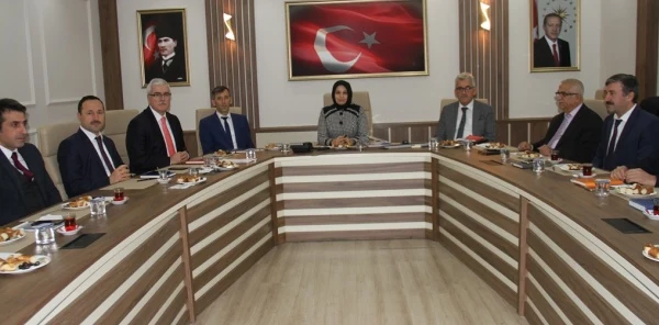 İlçe Milli Eğitim Müdürleri Toplantısı Gerçekleşti