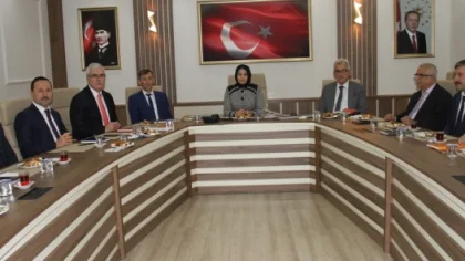 İlçe Milli Eğitim Müdürleri Toplantısı Gerçekleşti