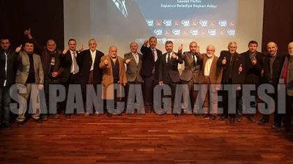 SAADET Sapanca Adayını Tanıttı