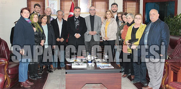 CHP'den Başkan Yılmazer'e Ziyaret