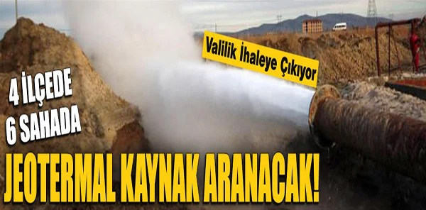Sapanca'da Jeotermal Kaynak Aranacak