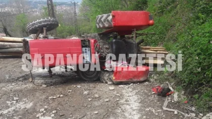 Sapanca'da Traktör Kazası: 2 Yaralı
