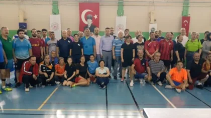 Sapanca Veteran Masa Tenisi Turnuvası Gerçekleşti