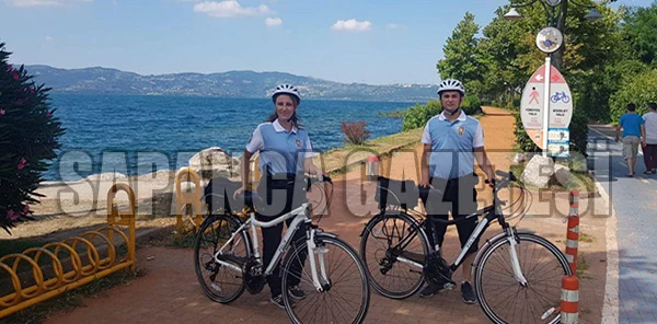 Bisikletli Polis Timi 'Martı' Göreve Başladı