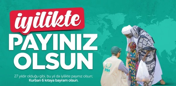 İyilikte Payınız Olsun