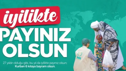 İyilikte Payınız Olsun