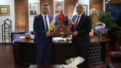Başkan Babaoğlu'ndan Başkan Özen'e Ziyaret
