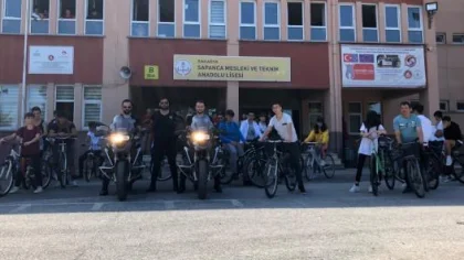 Hareketlilik Haftası'nda Pedal Çevirdiler