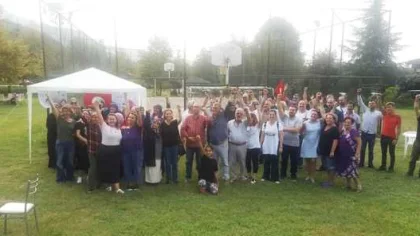 Kırkpınar'da Teleferik Eylemi