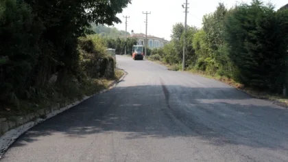 Sıcak Asfalt Çalışmaları Devam Ediyor