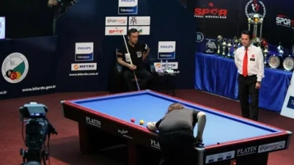 Sapanca'da Bilardo Heyecanı Sürüyor