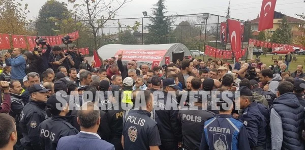 Teleferik Eyleminde Ortalık Karıştı