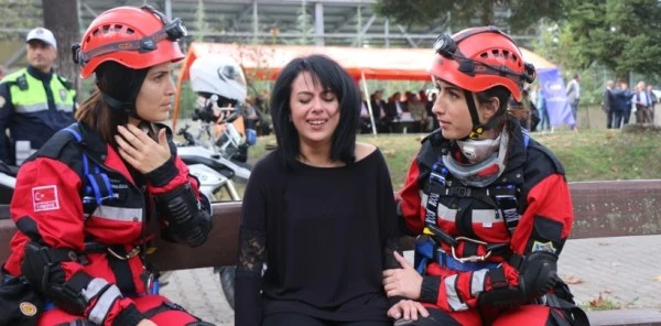 Sapanca'da Deprem Tatbikatı