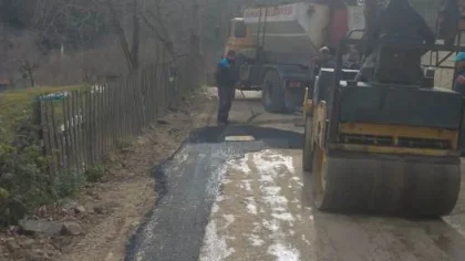 Doğalgazın Ardından Yollar Onarıldı