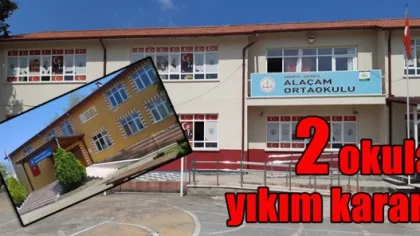 Sapanca'da 2 Okul için Yıkım Kararı