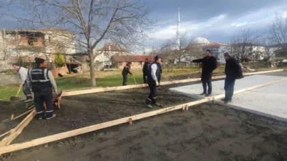 Başkan Özen, Çalışmaları Yerinde İnceledi