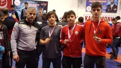 Kastamonu'dan 3 Madalya Birden Geldi