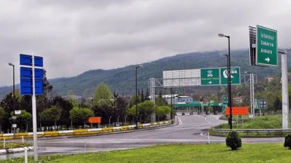 Sapanca Otoyol Giriş ve Çıkışları Kapatıldı