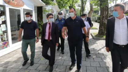 Validen Sapanca'ya Ziyaret