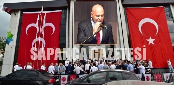 MHP Sapanca İlçe Başkanlığına Gökhan Alemdar Yeniden Seçildi