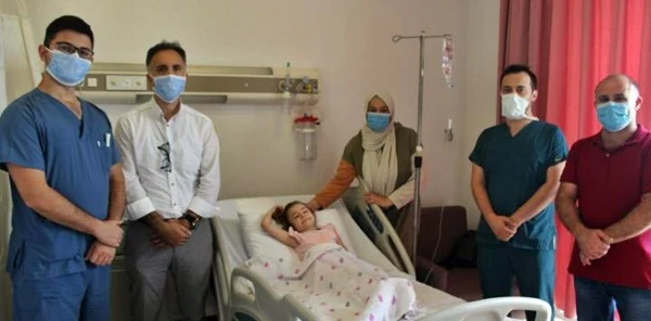 Minik Sümeyye Saüeah'ta Şifa Buldu