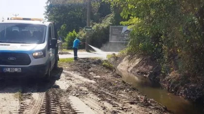 Sapanca'da İlaçlama Çalışmaları Devam Ediyor