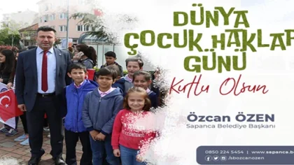 Özen'in Çocuk Hakları Günü Kutlama Mesajı