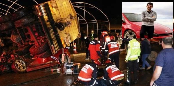 Sapanca Myo Öğrencisi Feci Kazada Hayatını Kaybetti