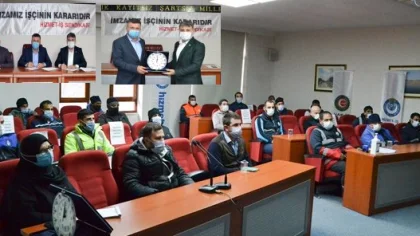 Sapaş'ta İmzalar Atıldı
