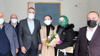 Atabek'ten Muhtar Cebeci'ye Anlamlı Ziyaret