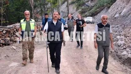 Vali Kaldırım Soğucak Yaylasında